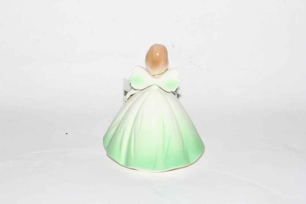 Set of "Birthday Girls" Ceramic Figurines