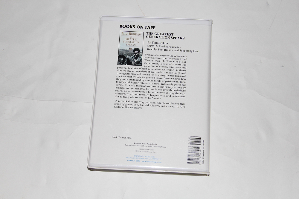 Mark Twain and Tom Brokaw on Books on Tape