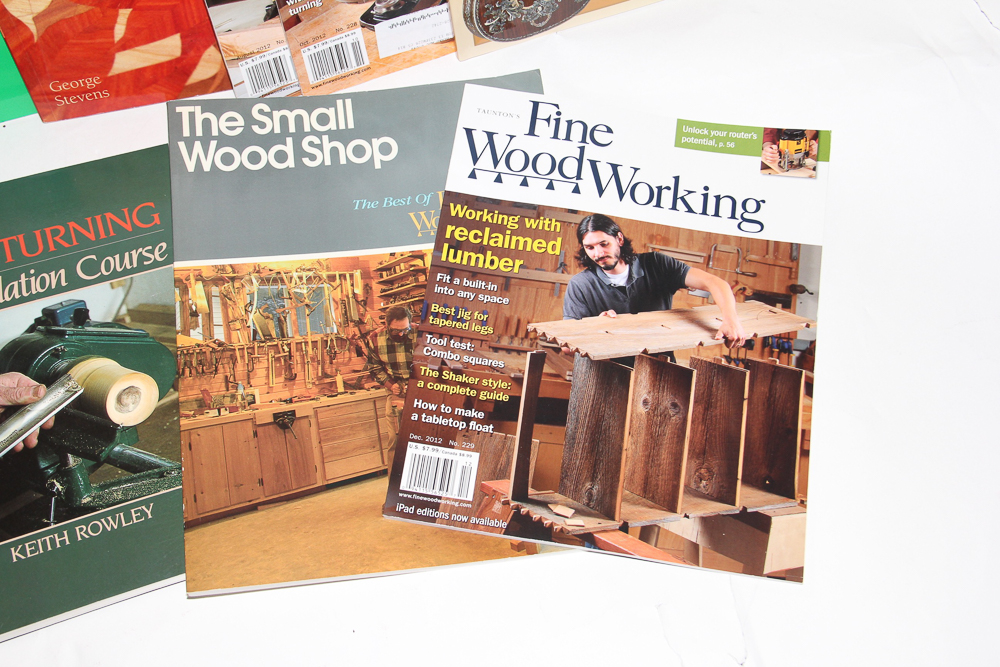 Collection of Instructional Books on Woodworking