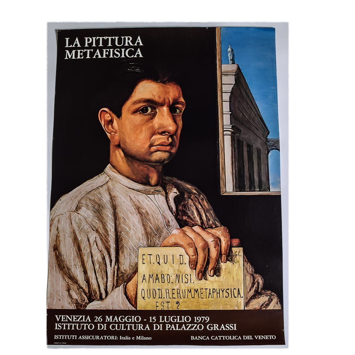 1979 La Pittura Metafisica Art Poster