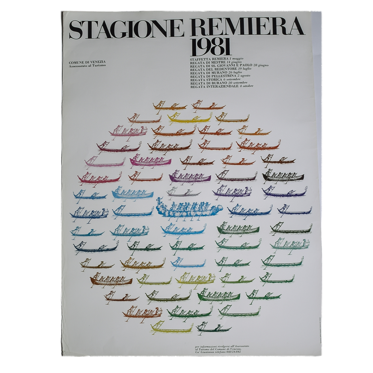 1981 Stagione Remiera Poster