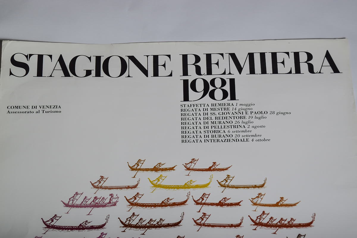 1981 Stagione Remiera Poster