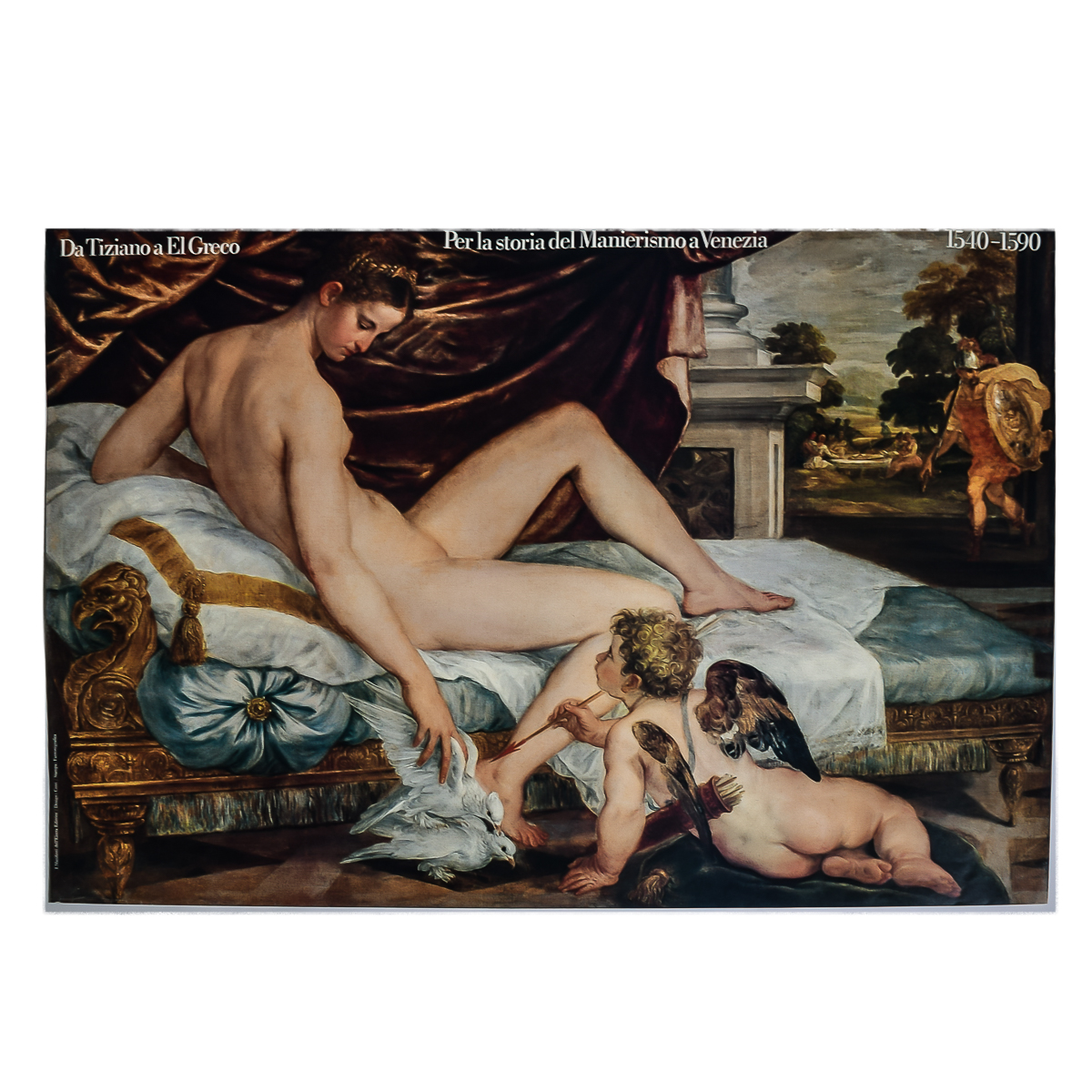 1981 From Tiziano to El Greco Exhibition Poster