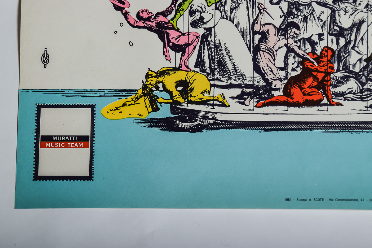 1981 Teresa De Sio Art Poster