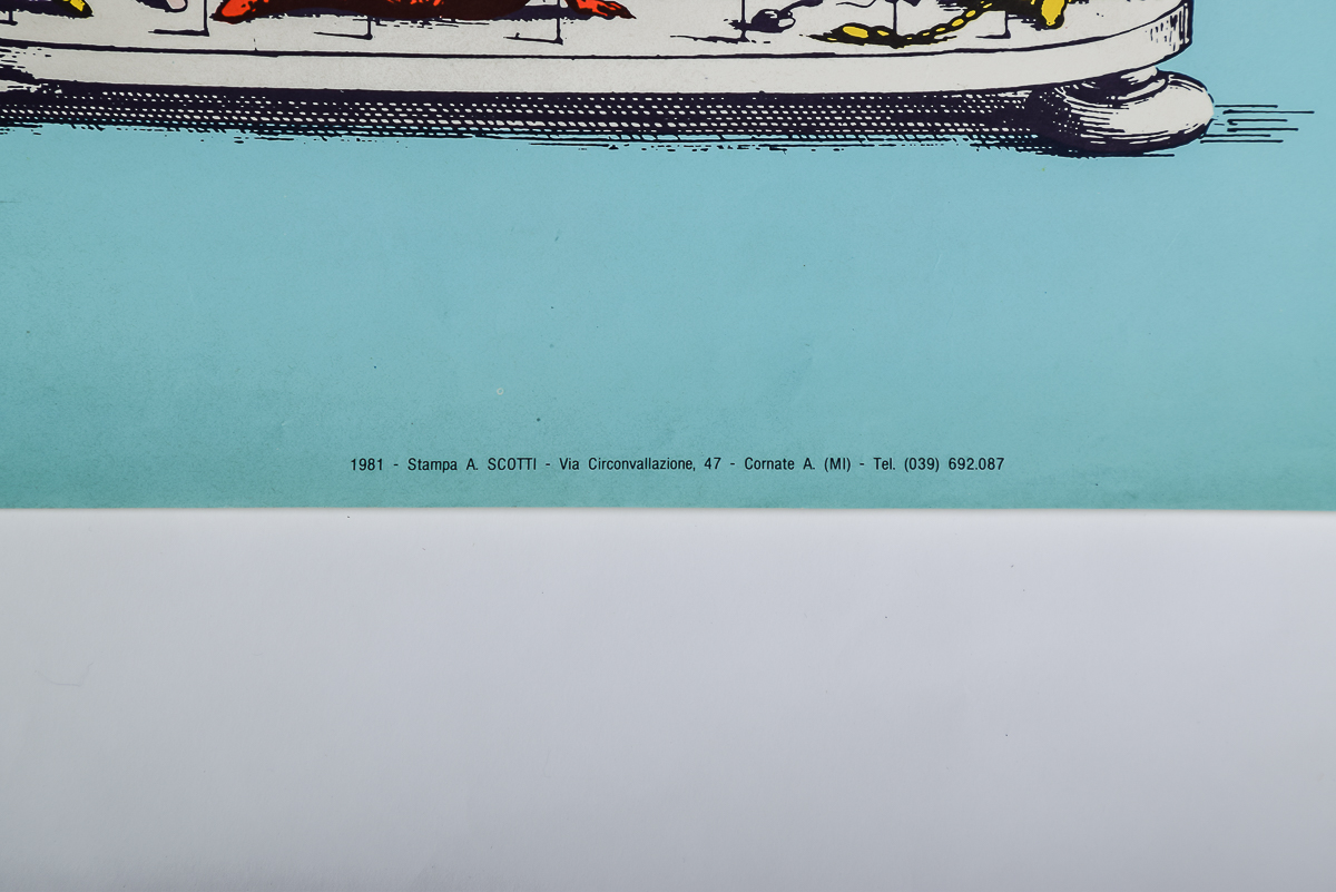 1981 Teresa De Sio Art Poster