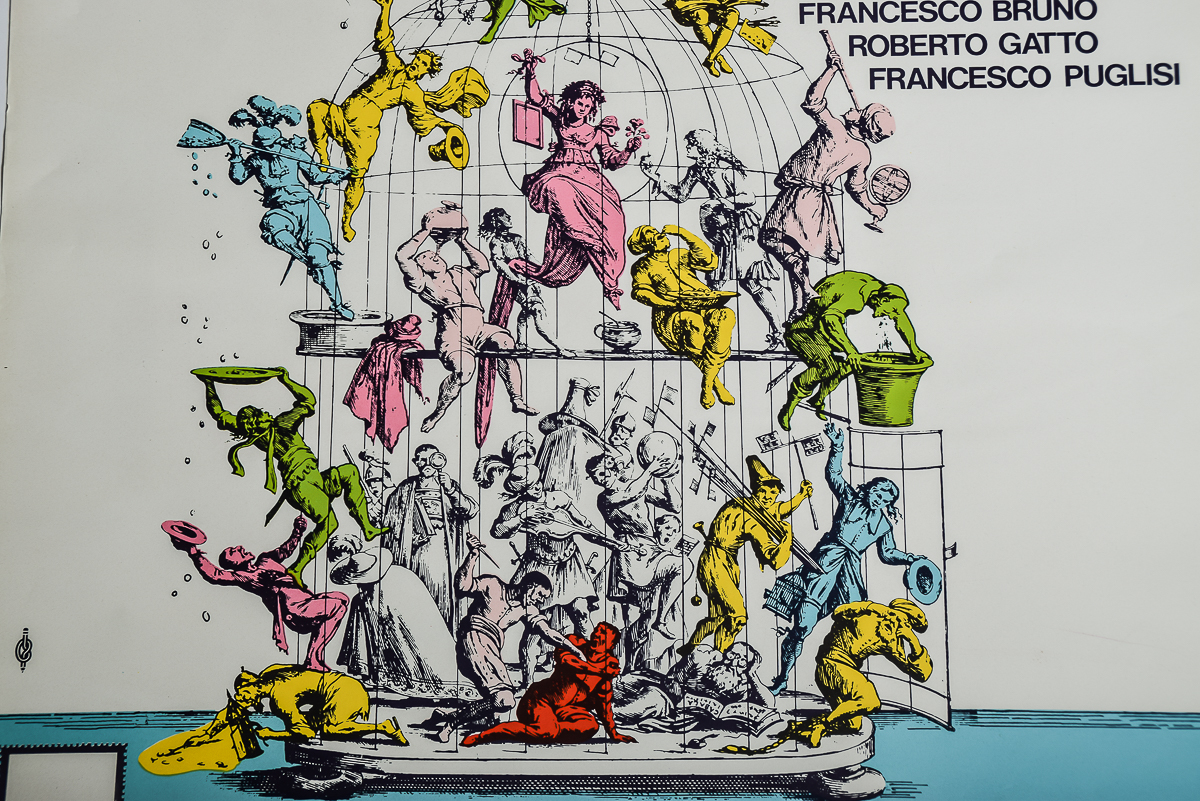 1981 Teresa De Sio Art Poster