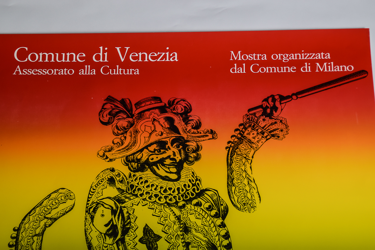 1981 Burattini, Marionette and Pupi Art Poster