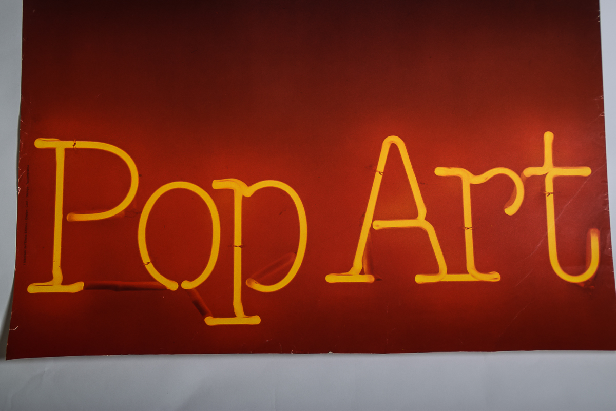 1980 Pop Art Poster