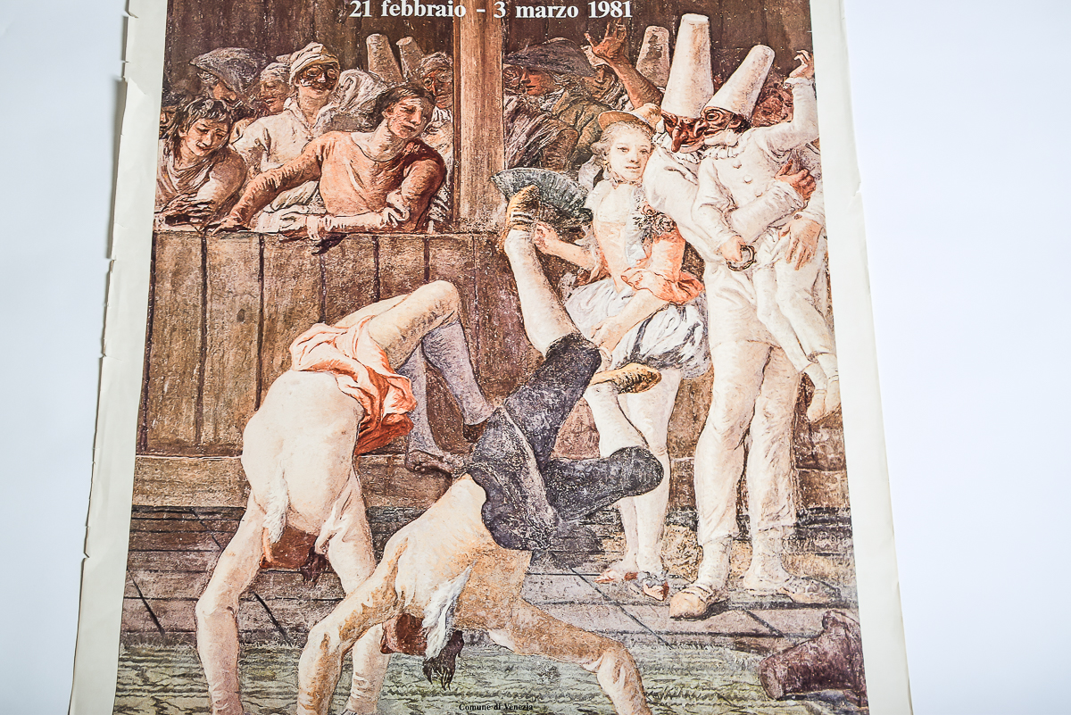 1981 Carnevale A Venezia Art Poster