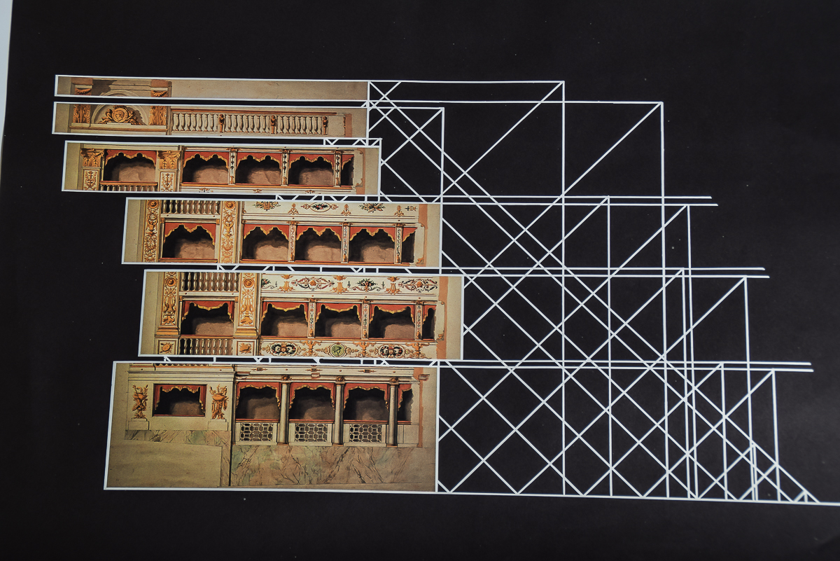 1982 Italian Theatre La Biennale Poster