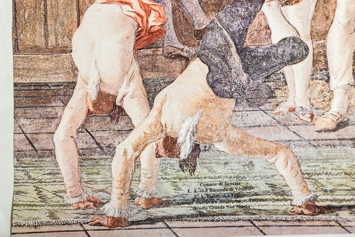 1981 Carnevale A Venezia Art Poster