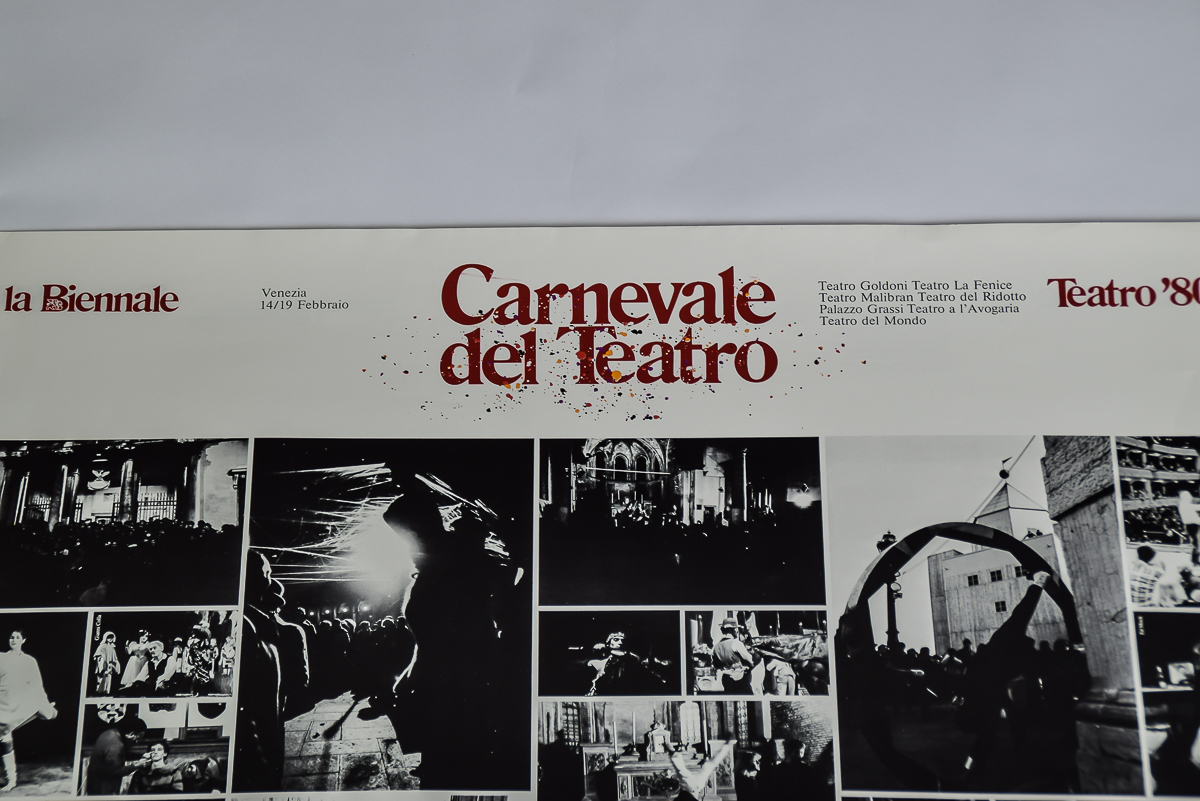 1980 Carnevale del Teatro Poster