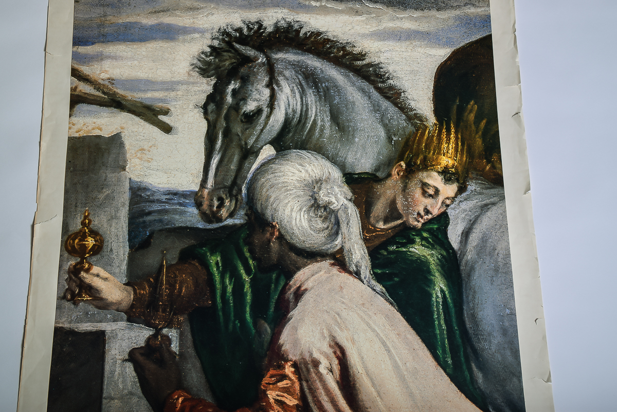 1981 From Tiziano to El Greco Exhibition Poster