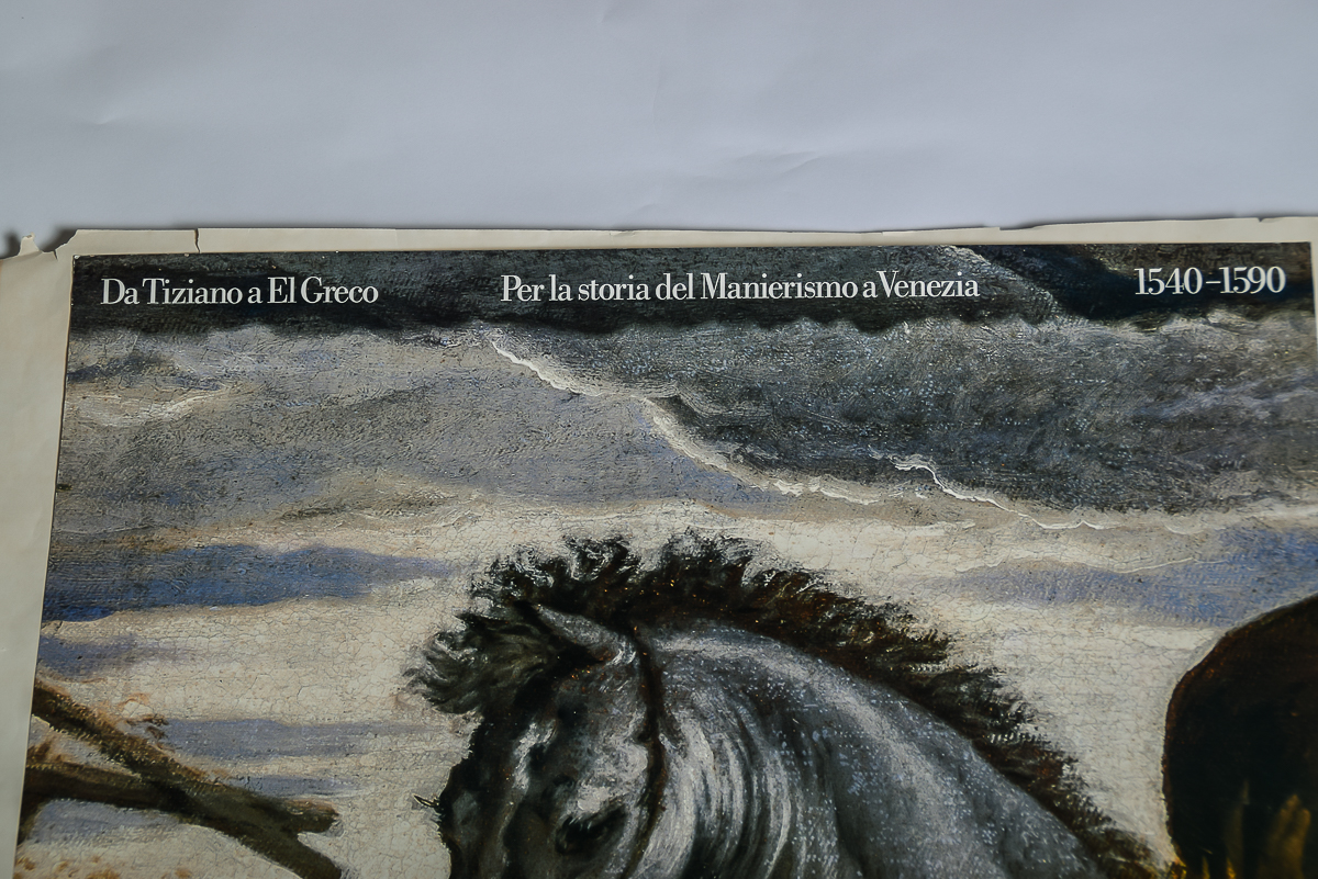 1981 From Tiziano to El Greco Exhibition Poster