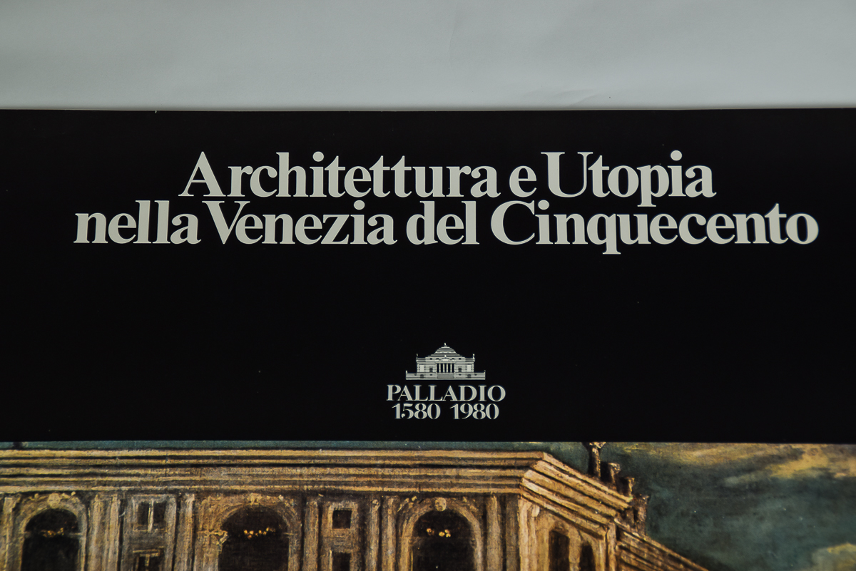 1980 Architecture and Utopia in 16th Century Venice Poster