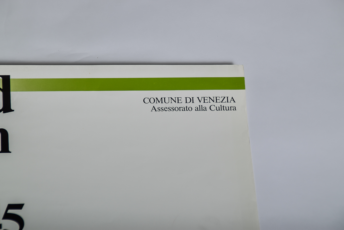 1981 Edward Weston Comune di Venezia Poster