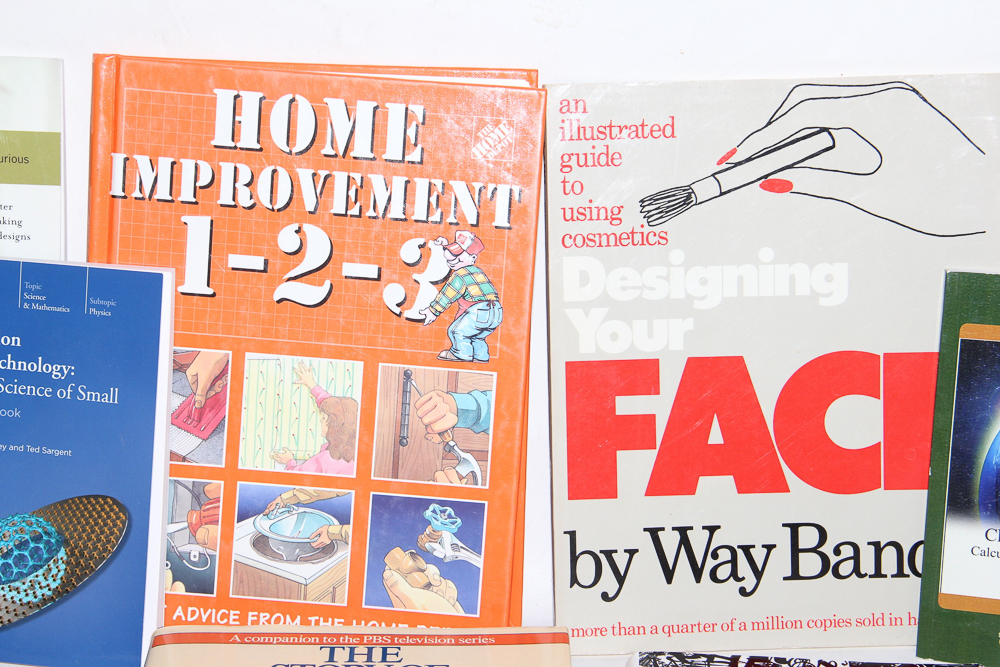 Collection of Instructional and How-To Books on a Variety of Subjects