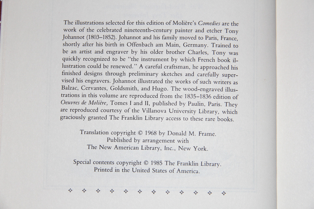 The Franklin Library Collection of Classics