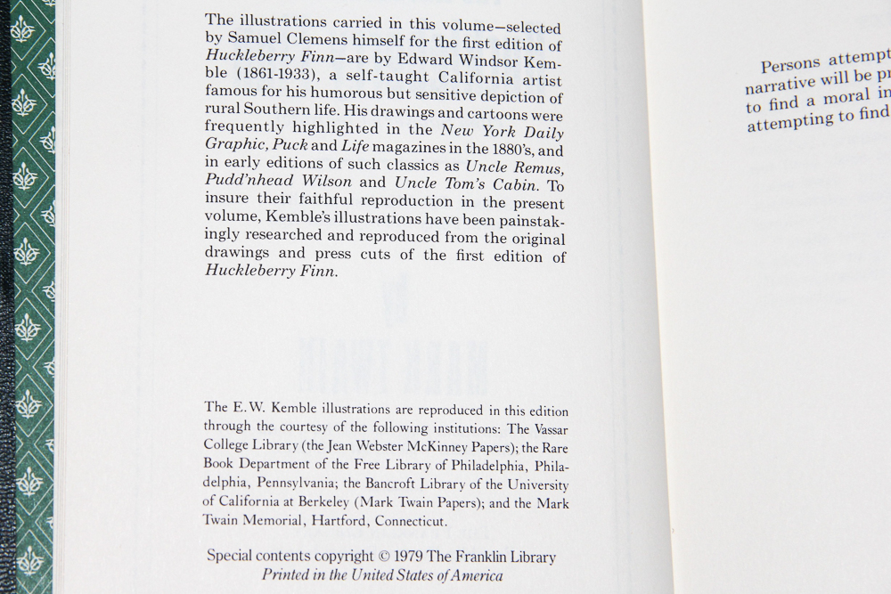 The Franklin Library Collection of Classics