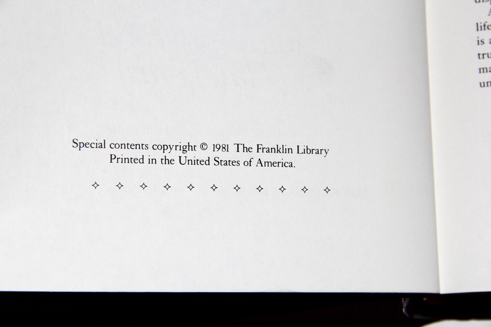 The Franklin Library Collection of Classics