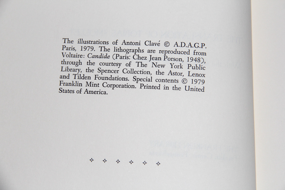 The Franklin Library Collection of Classics