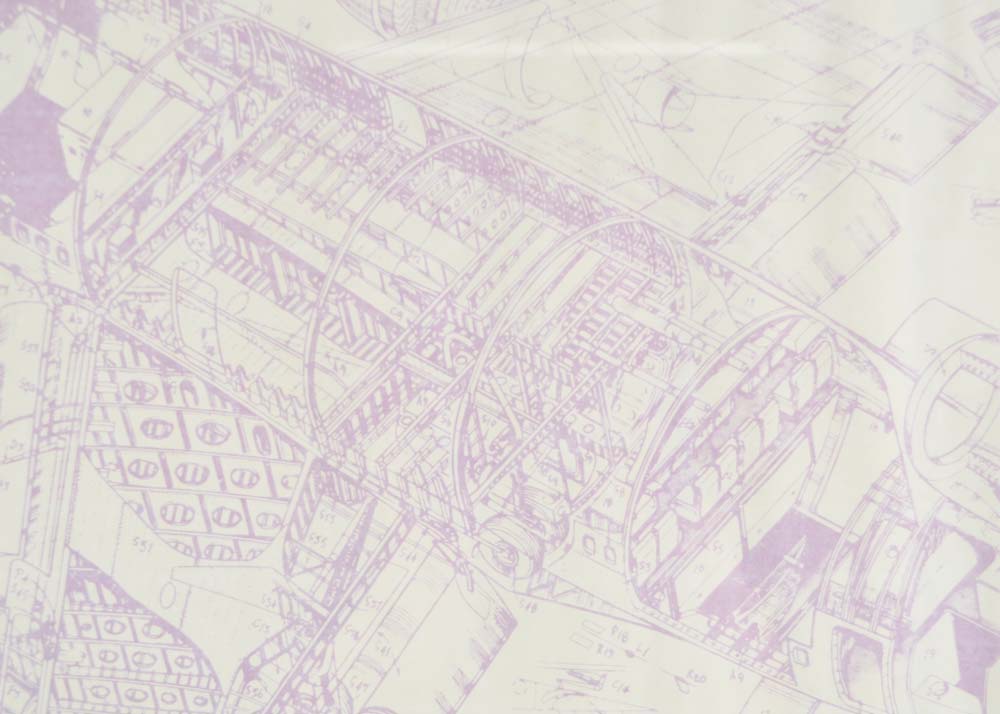 Schematic Drawing of a Douglas DC-10 Plane