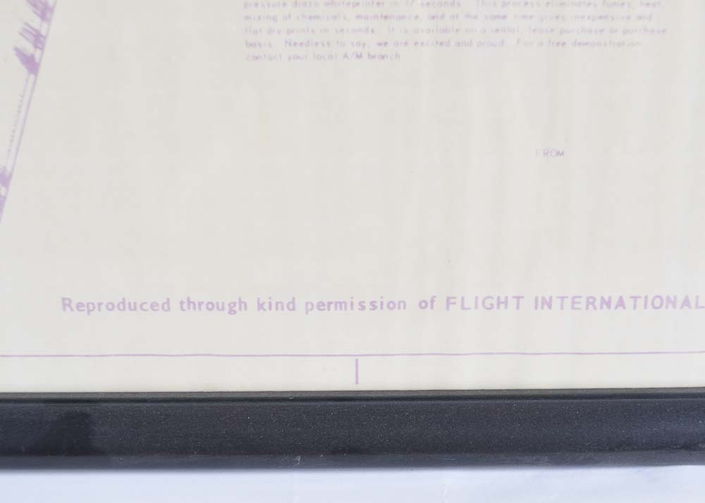Schematic Drawing of a Douglas DC-10 Plane