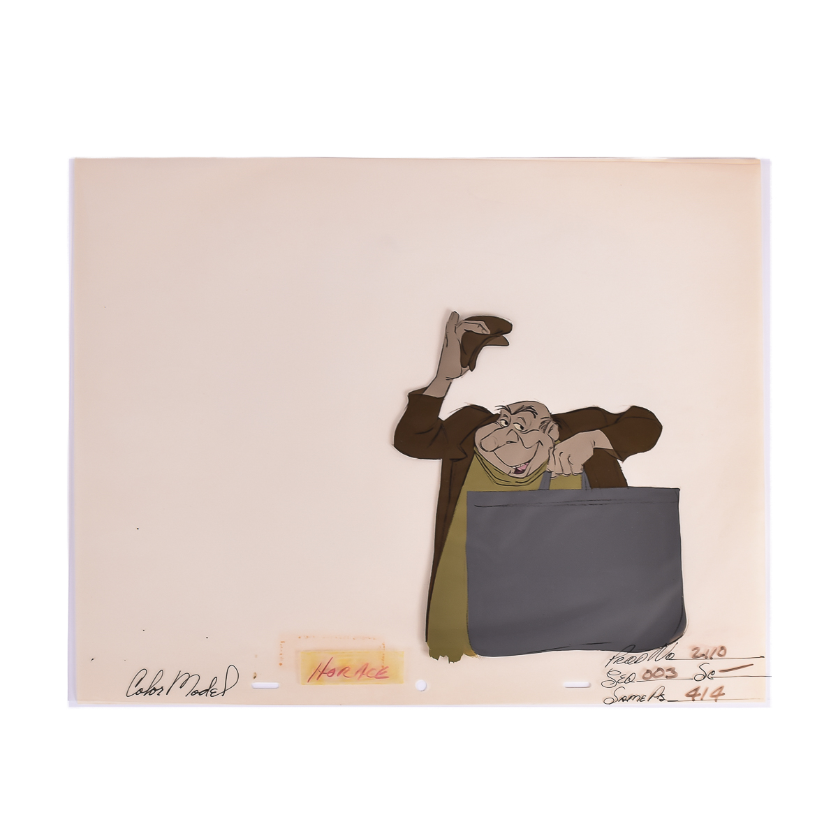 Walt Disney's Horace from "101 Dalmatians" Celluloid