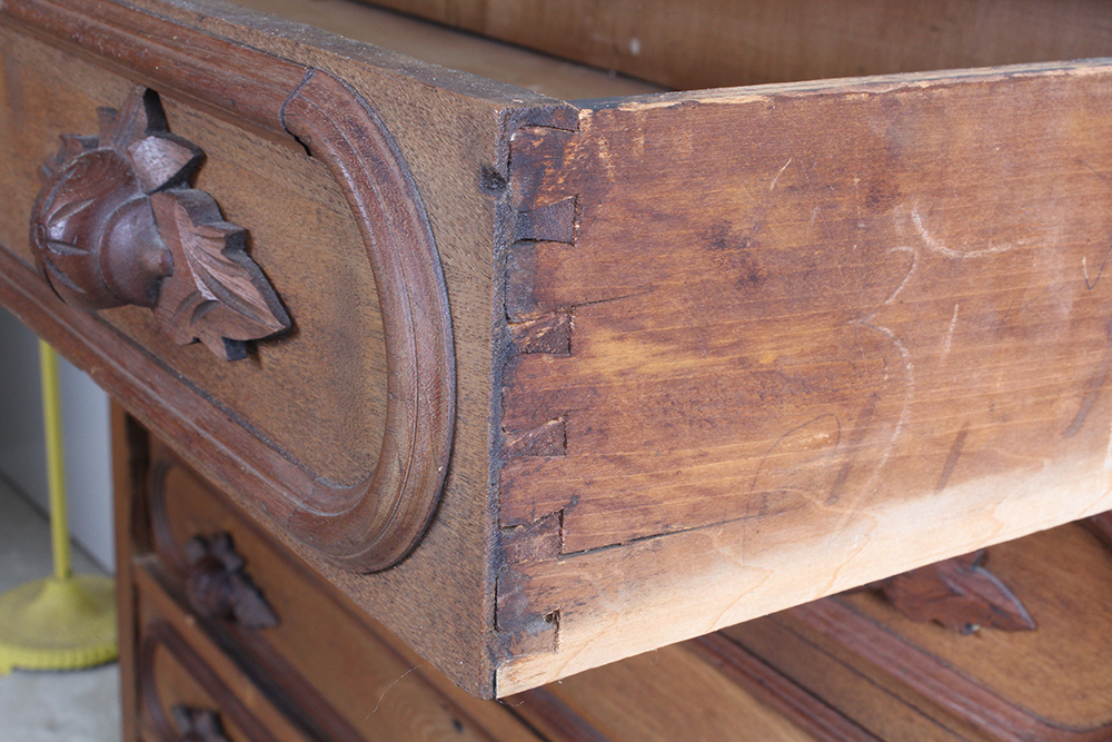 Victorian Eastlake Oak Dresser