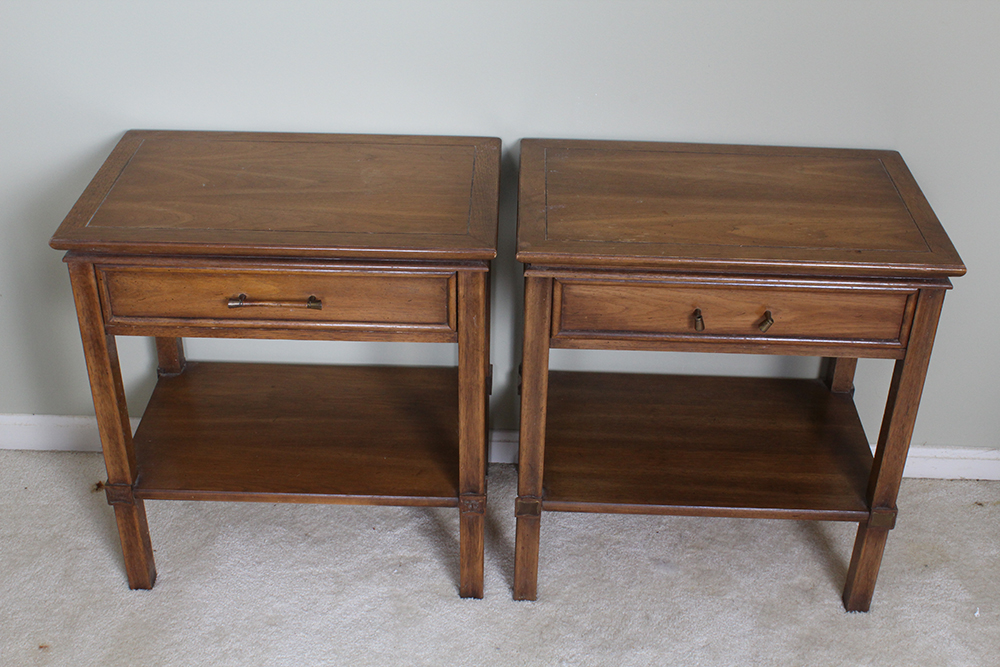 Modernage Mid Century Modern Nightstands