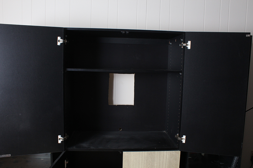 Entertainment Cabinet with Laminate Doors