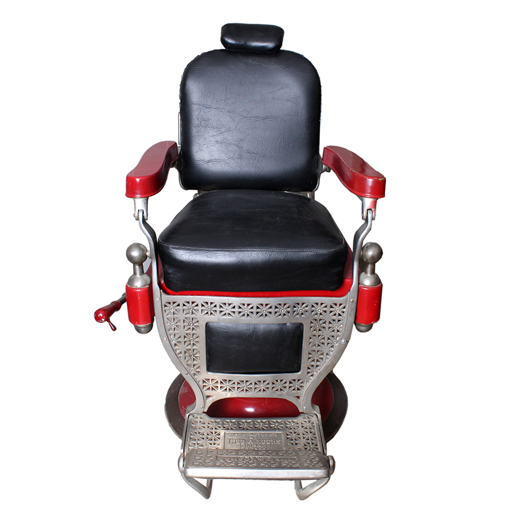 Vintage Theo-A-Kochs Barber Chair