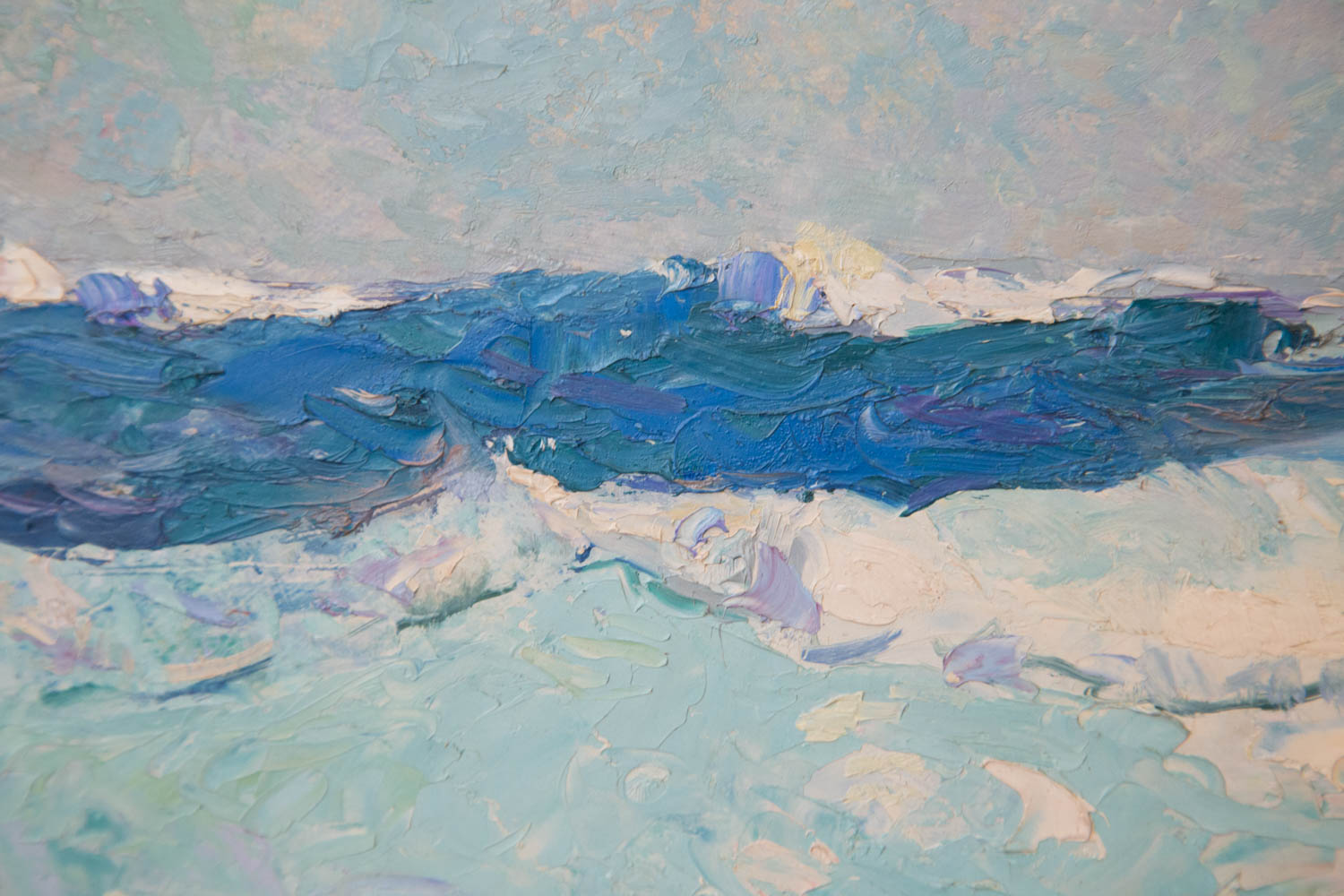 Frank H. Myers Signed Oil on Cavas Painting "Eddies and Swirls"