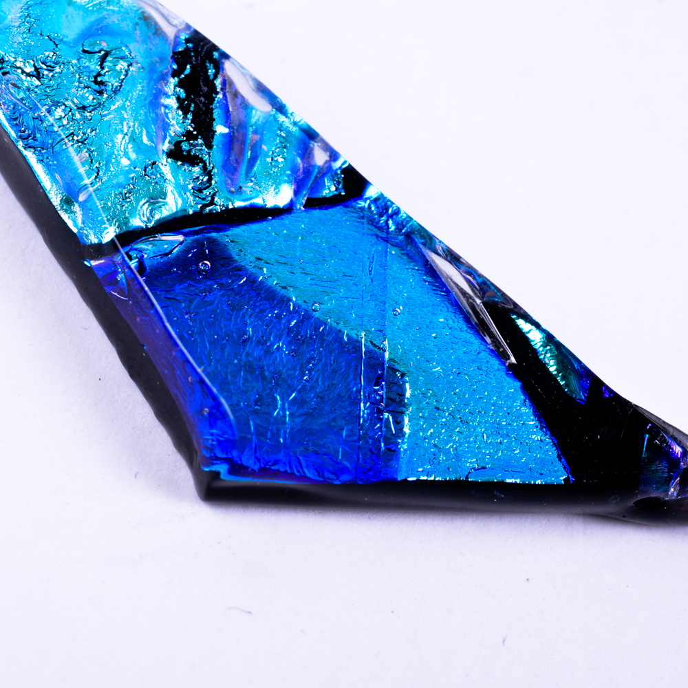 Sterling and Art Glass Necklace and Ring by Terika Blake