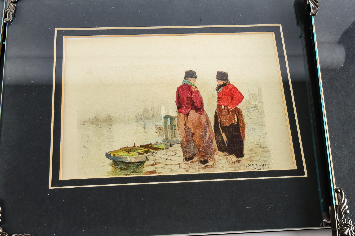 Collection of Vintage Framed H. Kassiers Prints