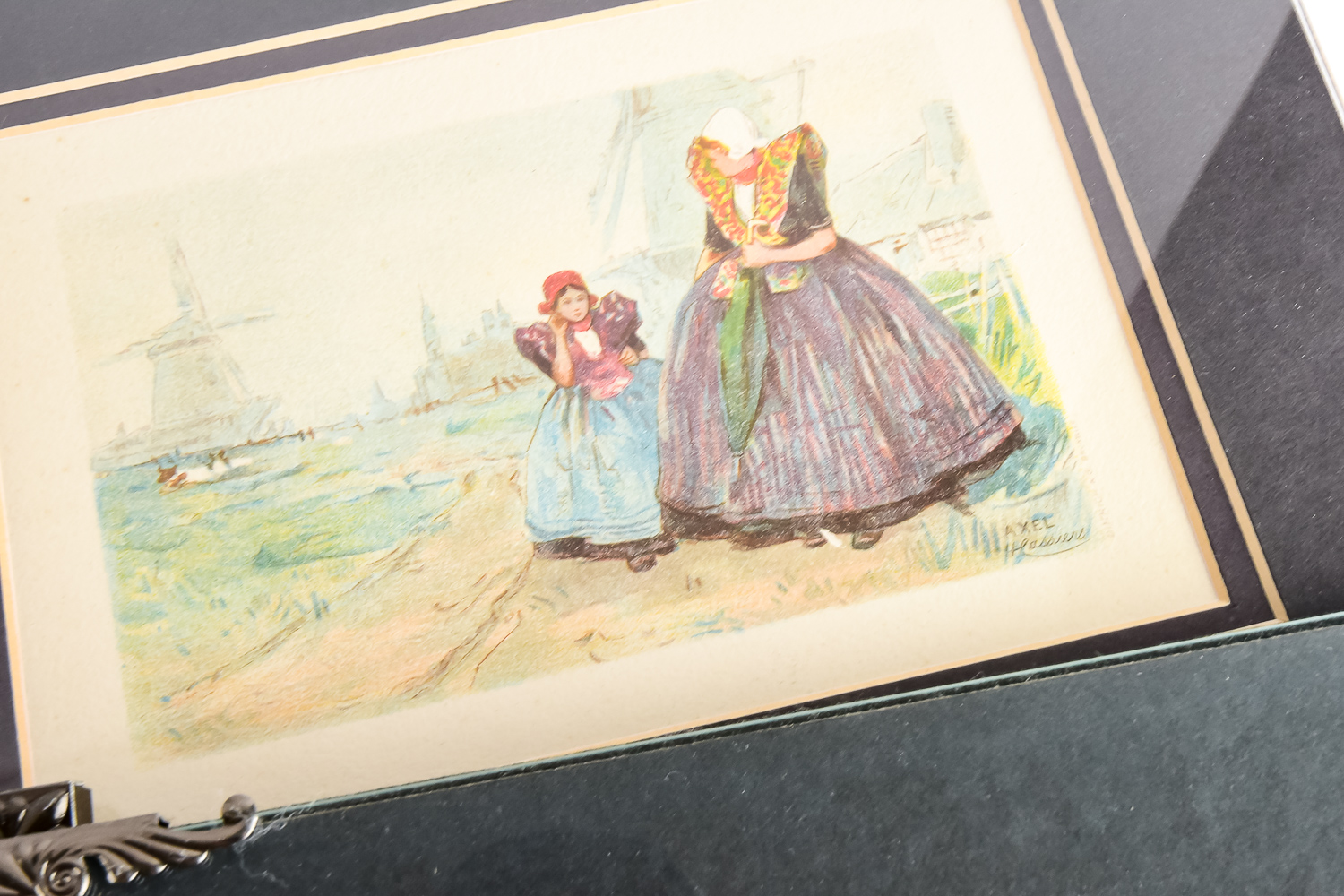 Collection of Vintage Framed H. Kassiers Prints