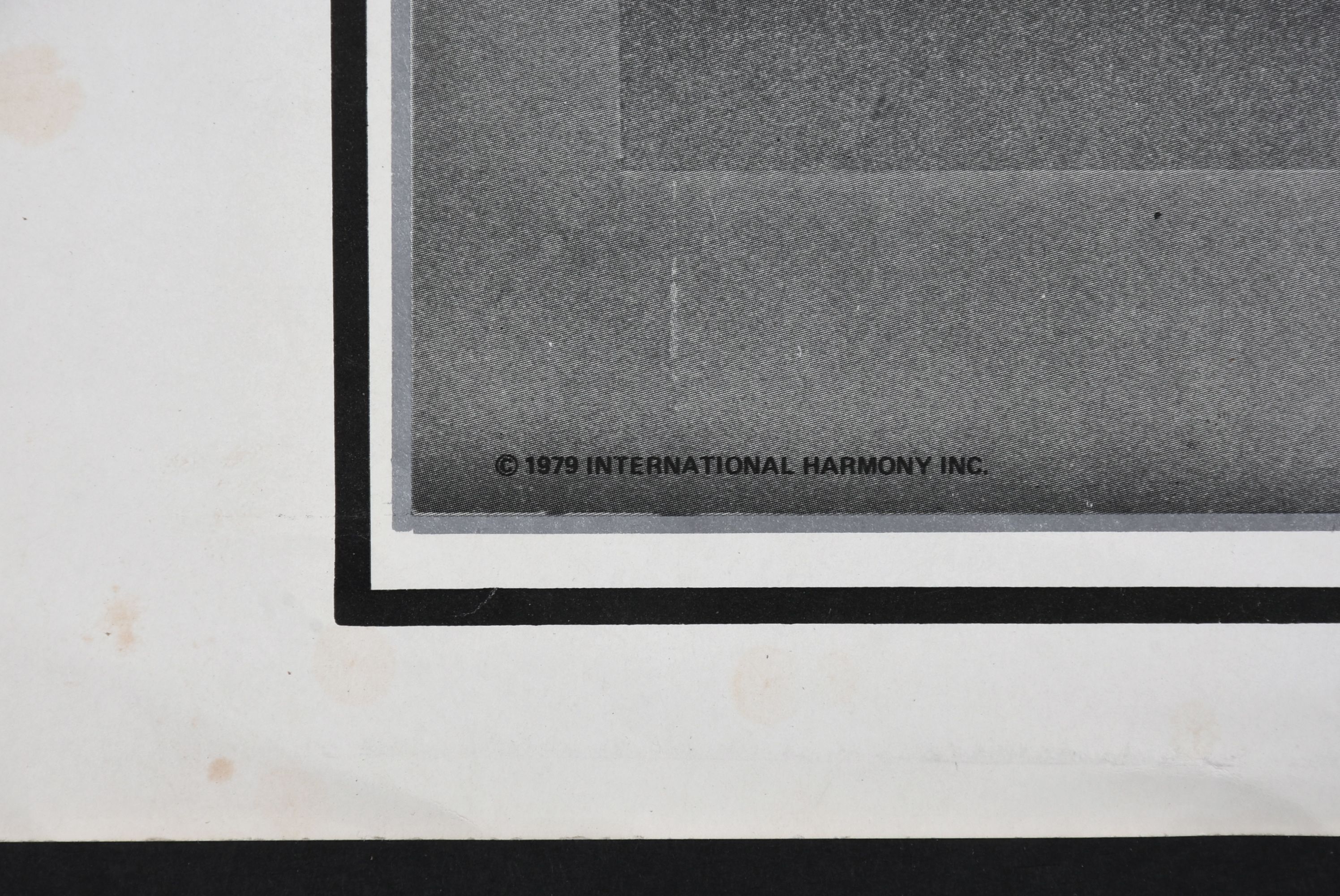 Vintage 1979 "J-Men Forever" Movie Poster