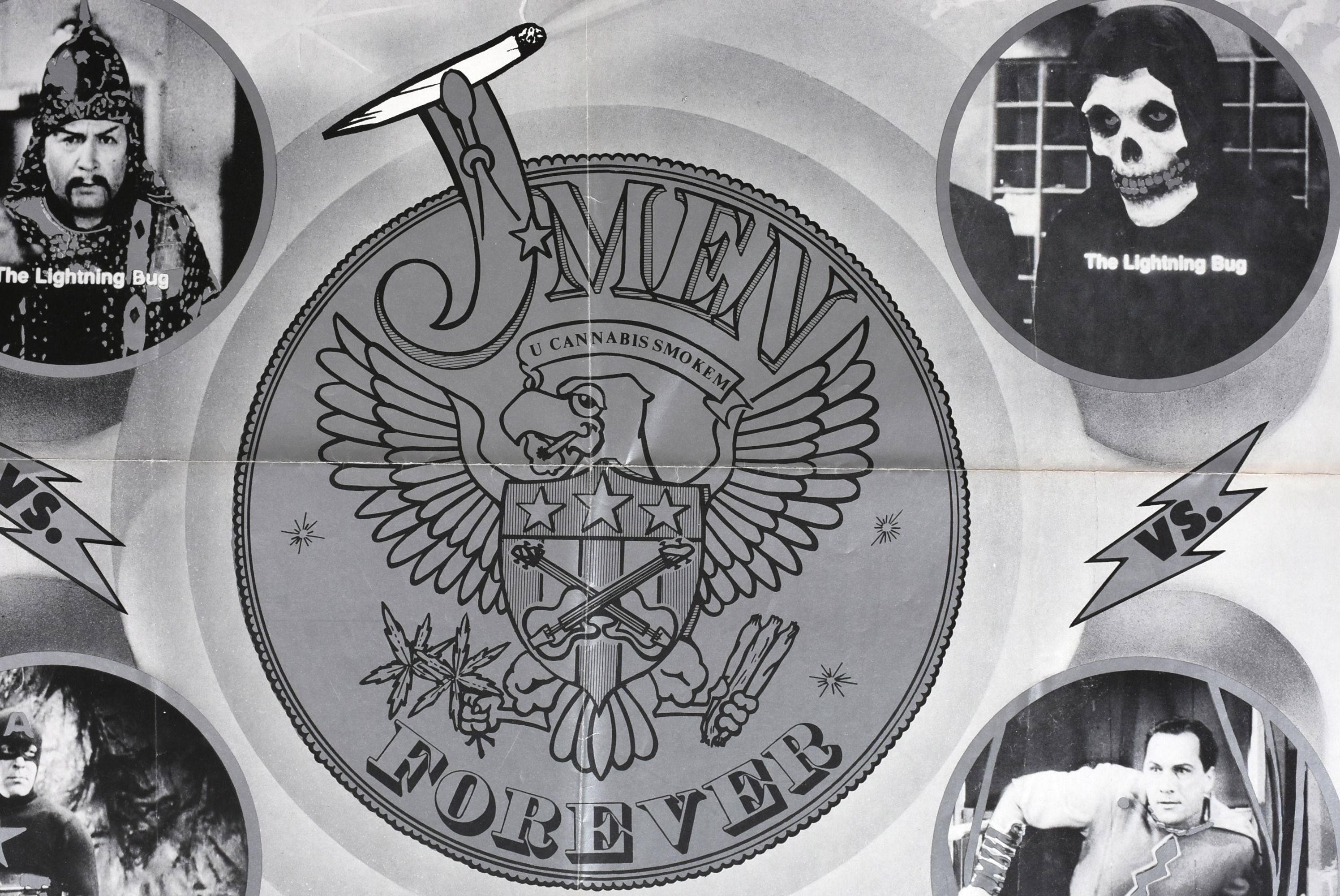 Vintage 1979 "J-Men Forever" Movie Poster