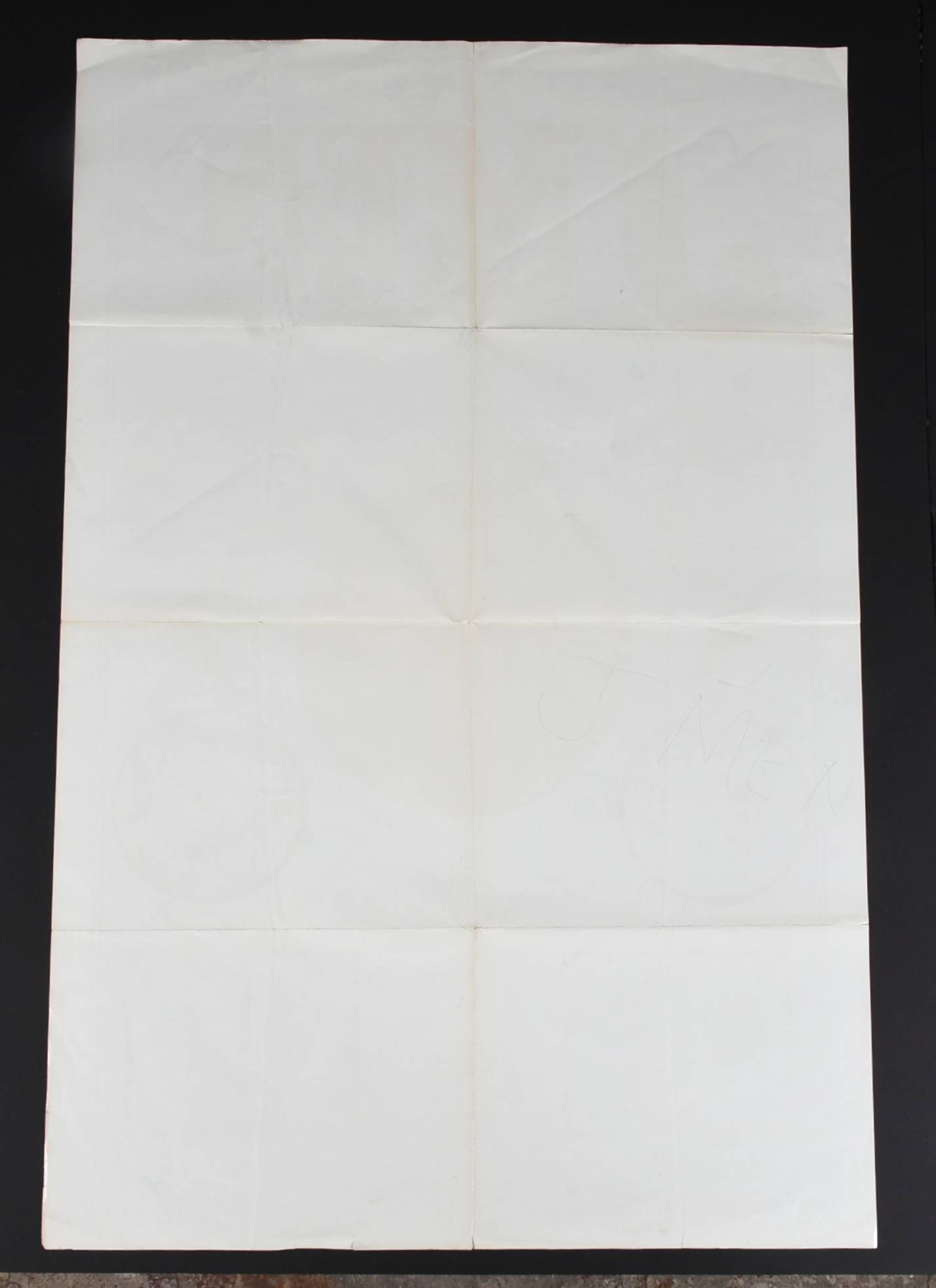 Vintage 1979 "J-Men Forever" Movie Poster