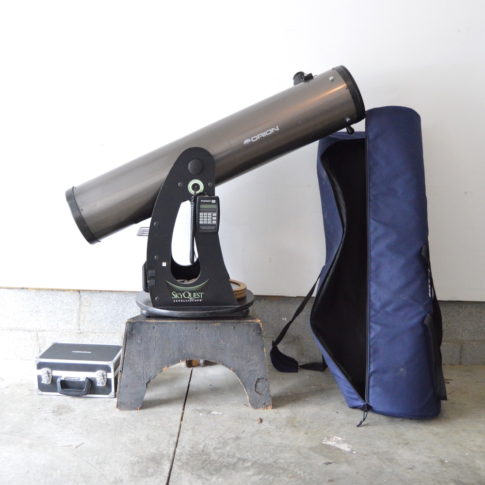 Orion SkyQuest XT8i IntelliScope Dobsonian Telescope Everything But The House