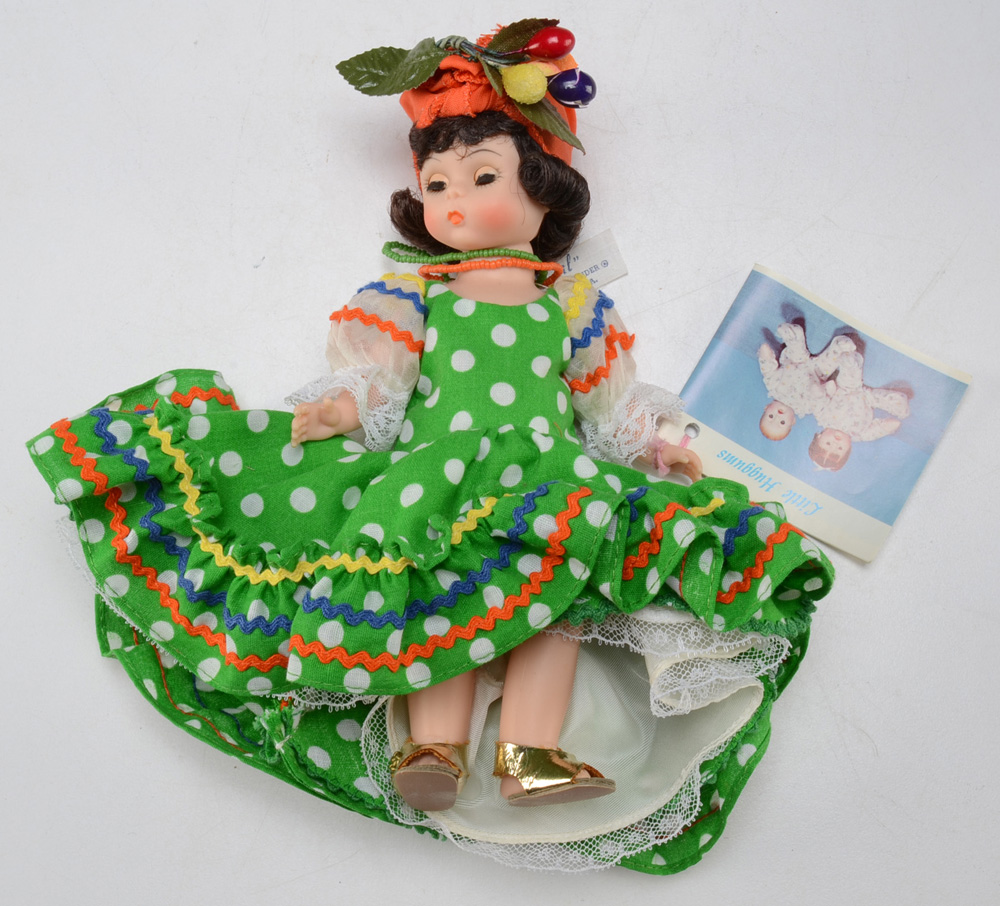 Collection of Seven Madame Alexander Dolls Including "The Enchanted Doll"