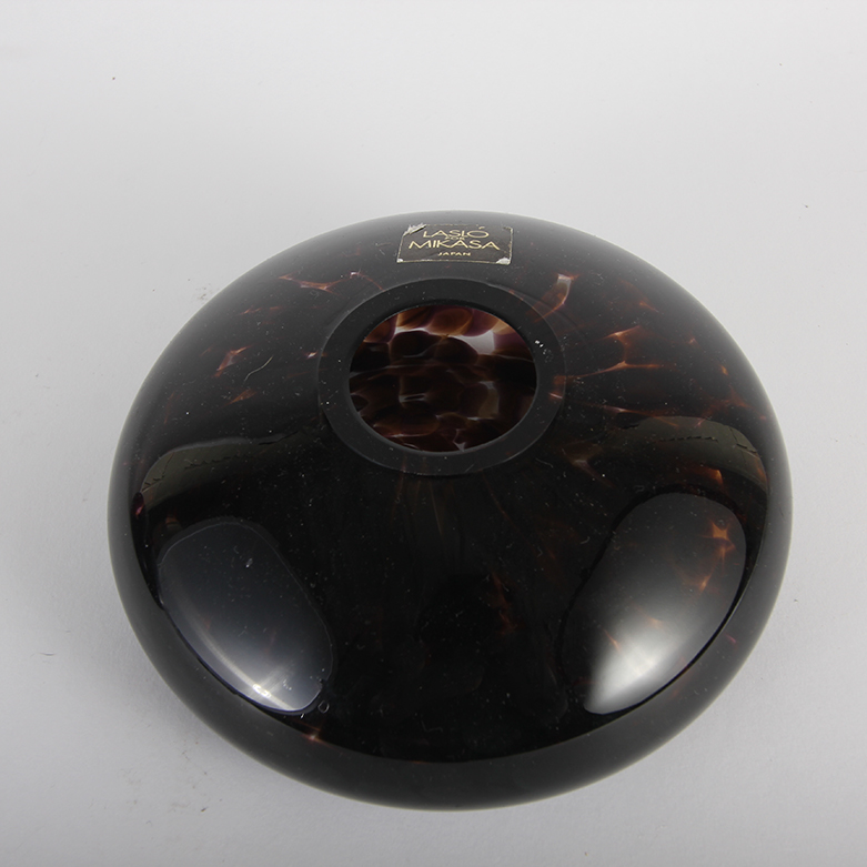 Laslo for Mikasa Glass Vases