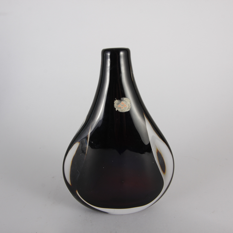 Pair of Teardrop Glass Vases