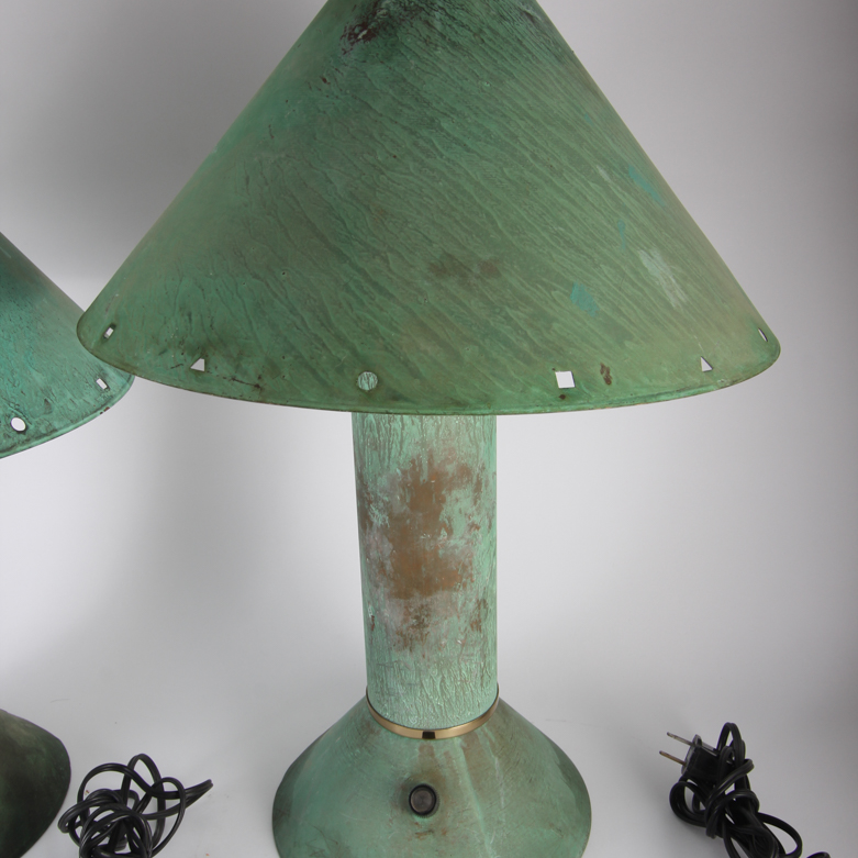 Pair of Ron Rezek Table Lamps