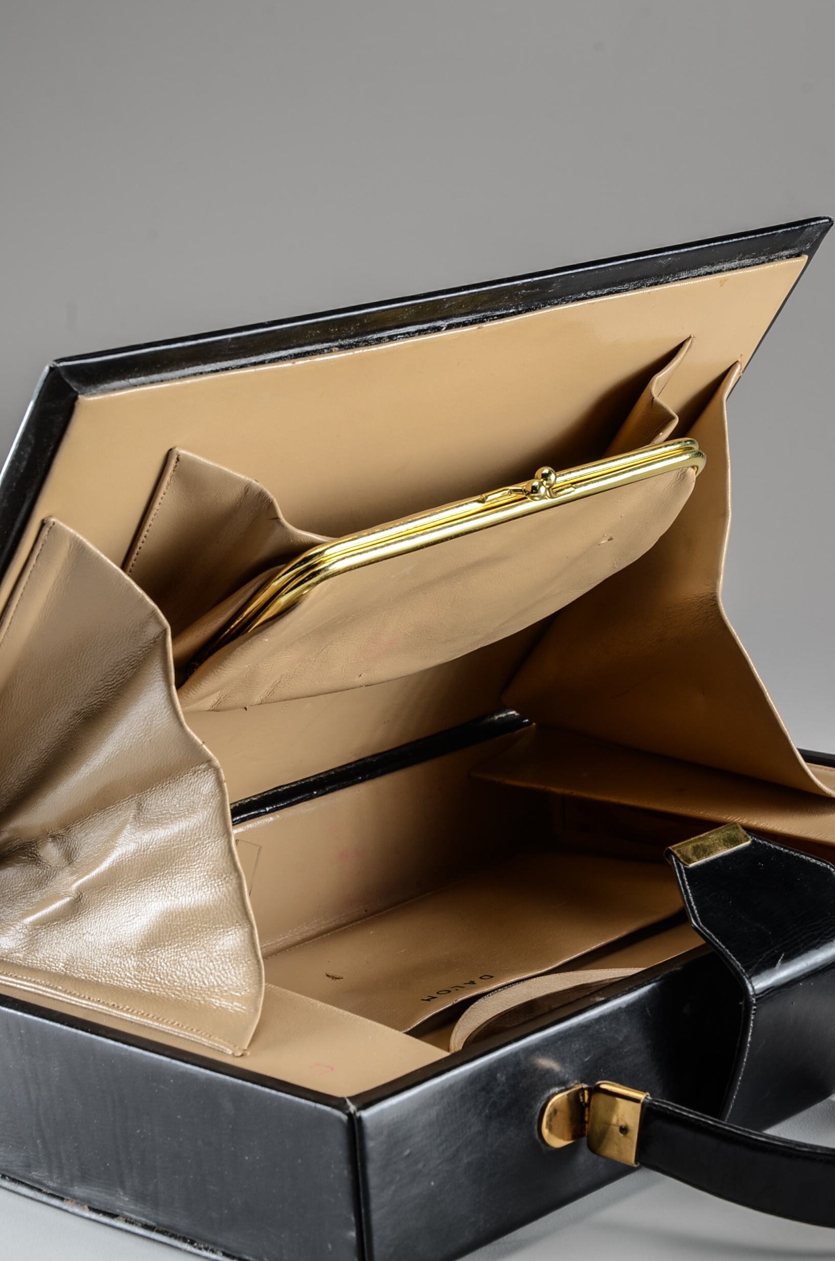 Four Vintage Handbags Including an Antinori Italian Designer Petit Point Black Velvet Purse