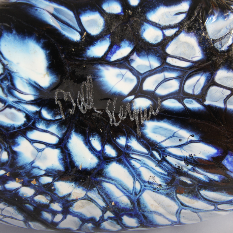 Signed Bill Kasper Glass Vase