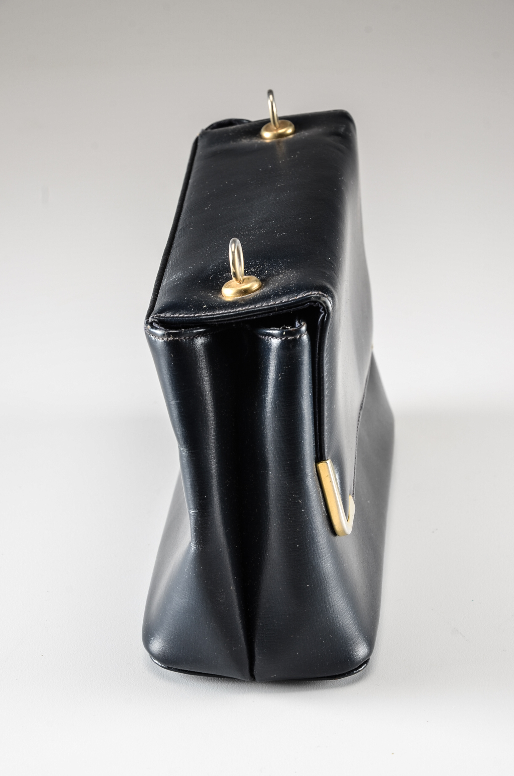 Four Vintage Handbags Including an Antinori Italian Designer Petit Point Black Velvet Purse