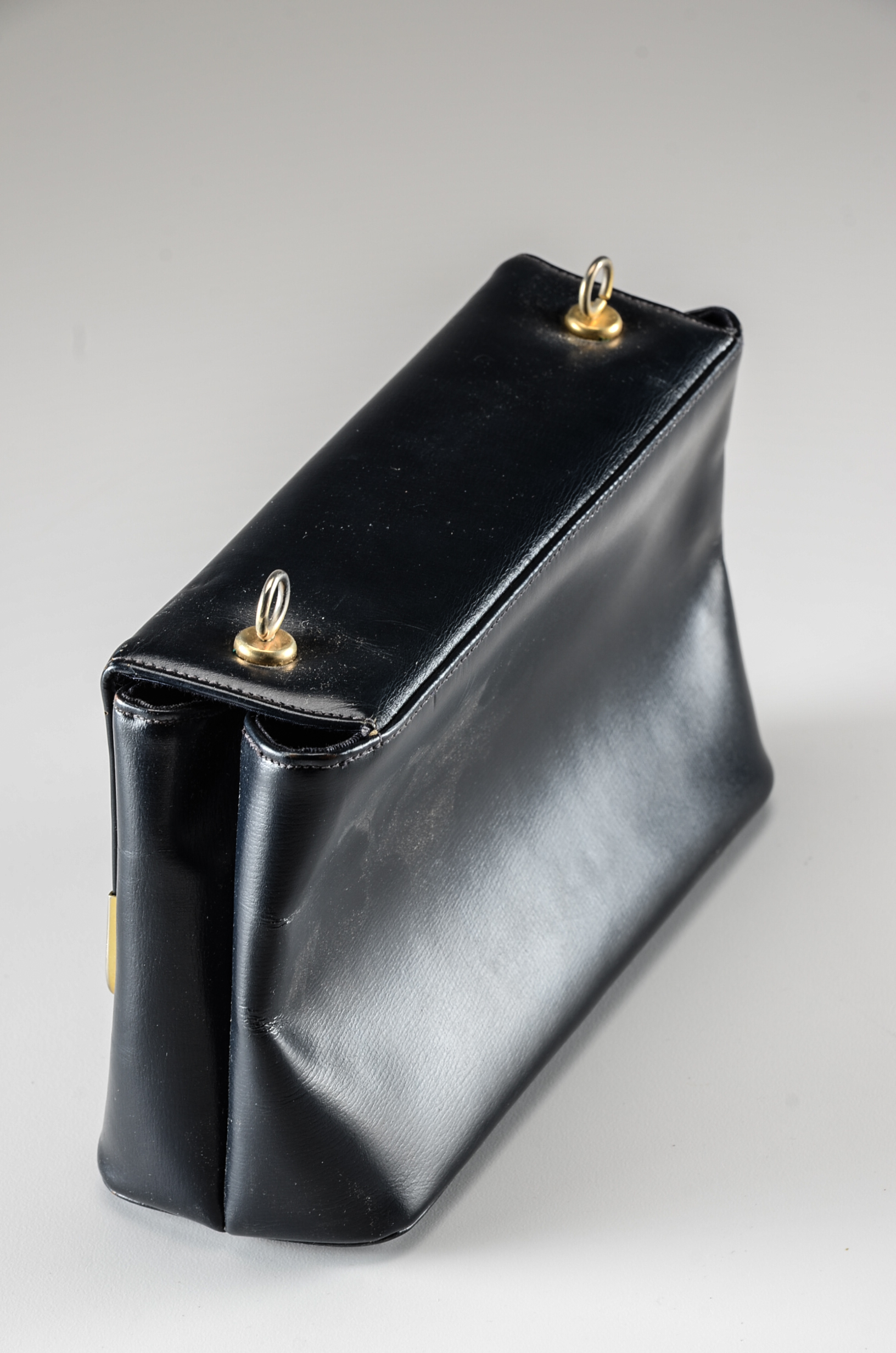 Four Vintage Handbags Including an Antinori Italian Designer Petit Point Black Velvet Purse