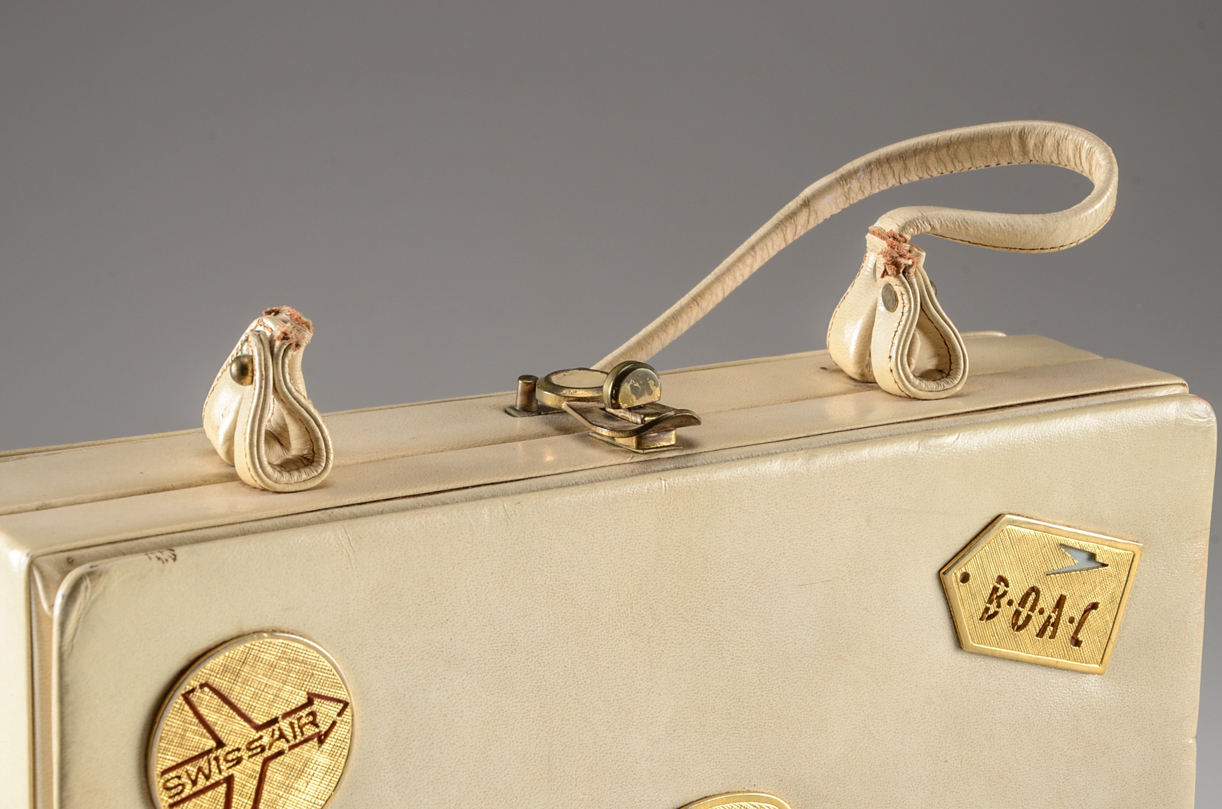 Four Vintage Handbags Including an Antinori Italian Designer Petit Point Black Velvet Purse