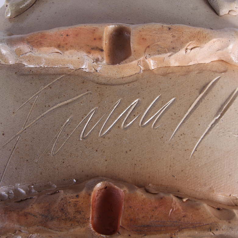 Signed Handmade Pottery Tray